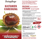 Kastanien Beinlotion Unterweger – erfrischende, vegane Einreibung