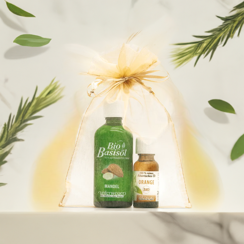 Unterweger Hautölpaket Spezial – 3-teiliges Naturkosmetik-Set mit ätherischen Ölen zur täglichen Pflege & Aromamassage