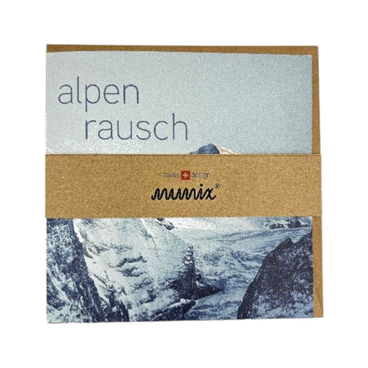 mumix Faltkarte "alpenrausch"