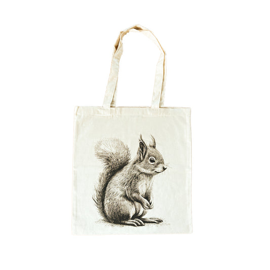mumix Stofftasche natur Hörnchen