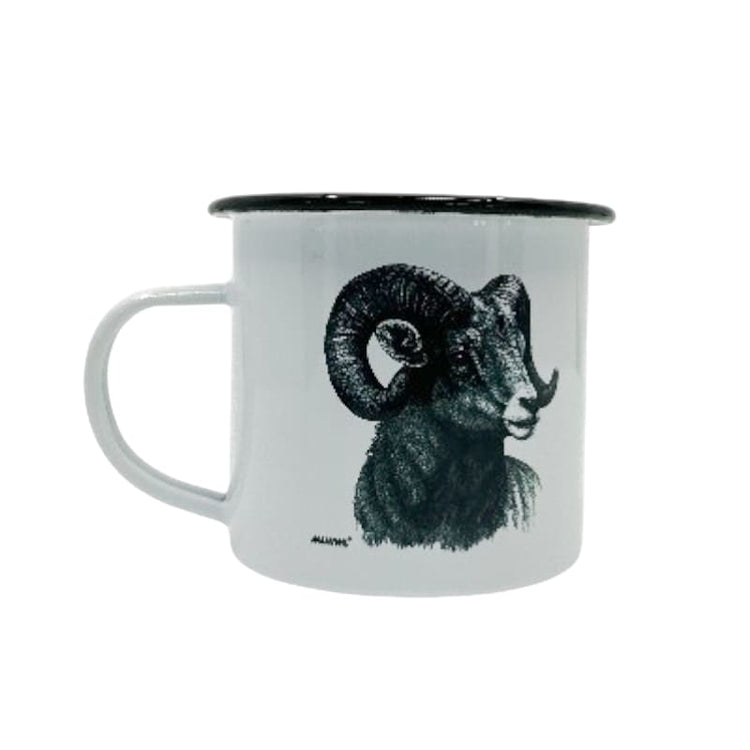 mumix Emaille Tasse Widder