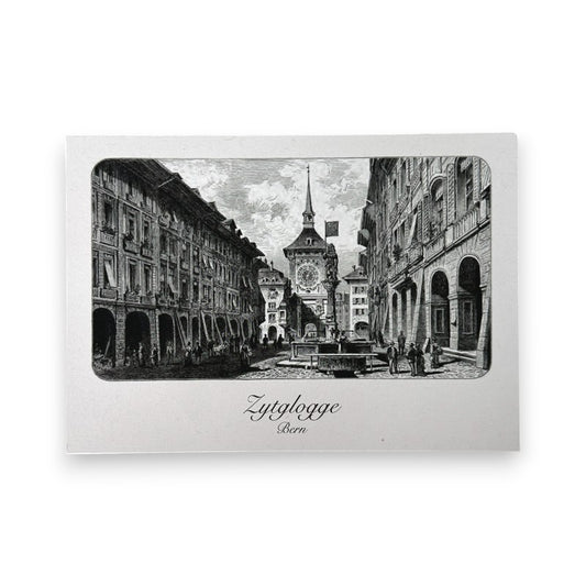 mumix Postkarte A6 Nostalgie Zytglogge