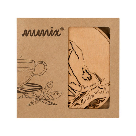 mumix Untersetzer Matterhorn 2er Set, ⌀ 10 cm