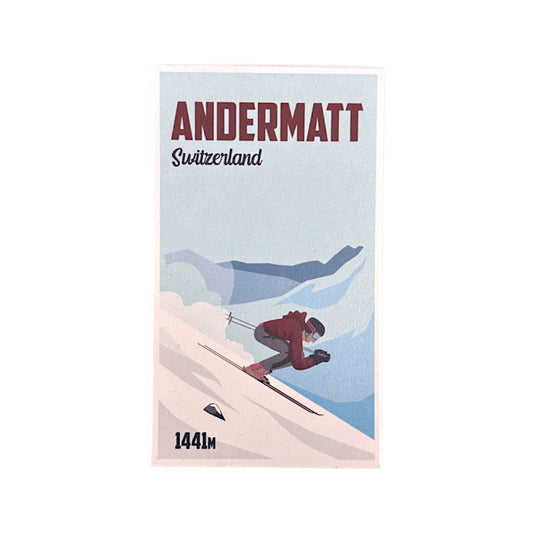 mumix Streichholzschachtel Nostalgie Andermatt