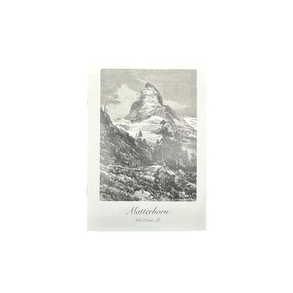 mumix Notizheft A6 Nostalgie Matterhorn
