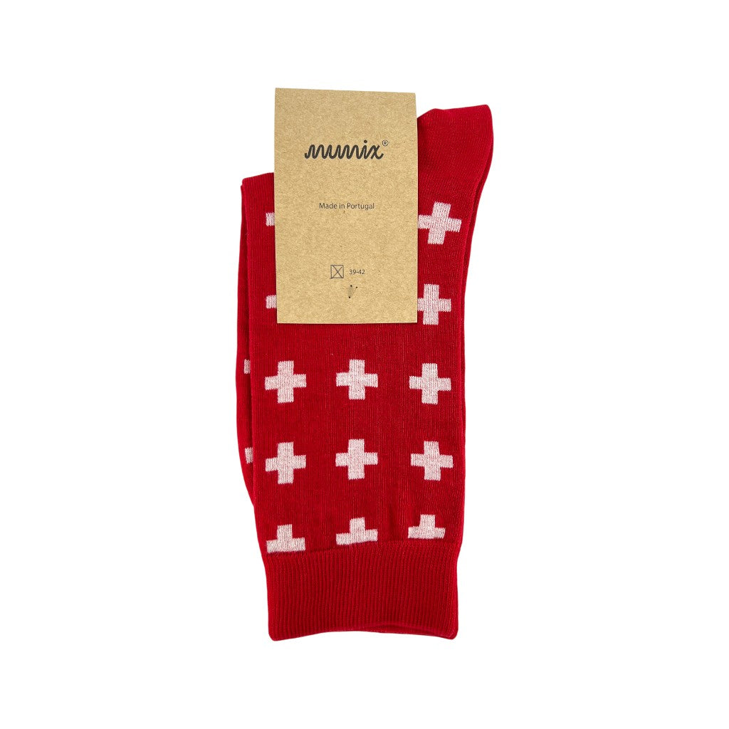 mumix Socken Swiss Cross