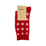 mumix Socken Swiss Cross
