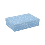 Box Schneeflocken 24 x 16 x 6.5 cm