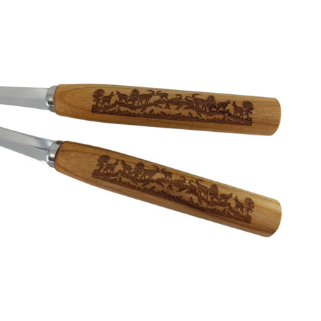 mumix Salatbesteck Scherenschnitt