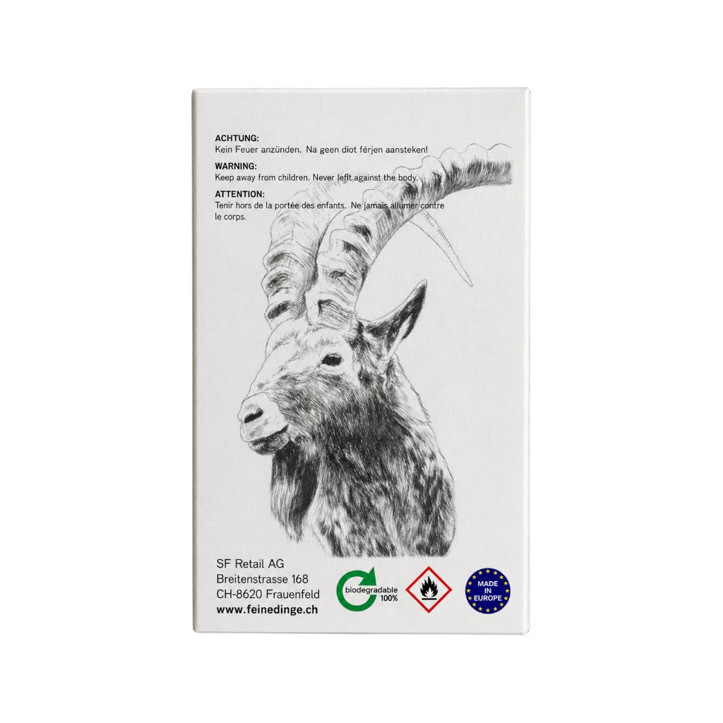 mumix Streichholzschachtel Steinbock,
