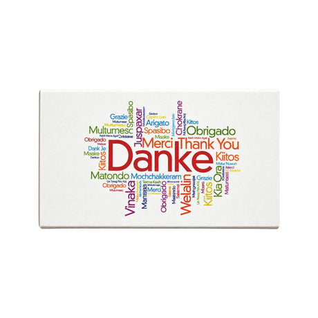 mumix Streichholzschachtel Danke