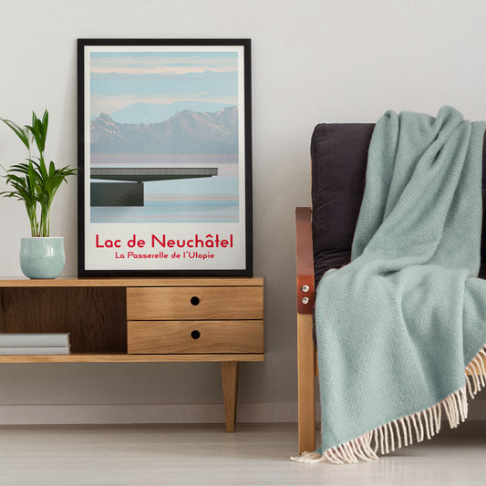 s.wert DIN A2 Poster Neuenburg Neuchatel