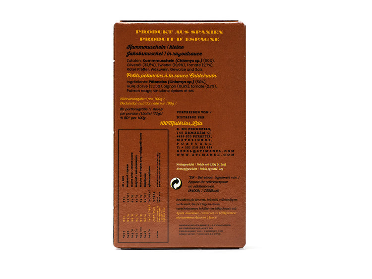 Jose Kleine Jakobsmuscheln in "Caldeirada"Sauce, 120 gr