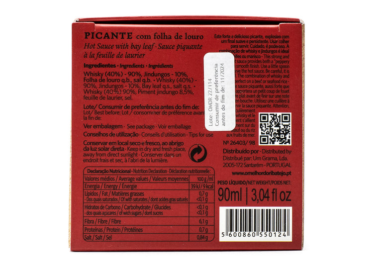 Um Grama Scharfe Sauce mit Lorbeerblatt, 90 ml