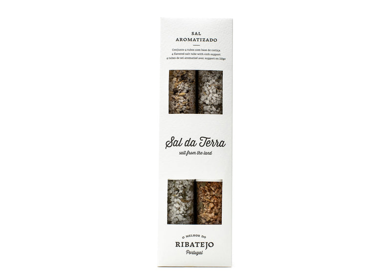 Ribatejo Sal da Terra mit Korkhalter, 4 x 40 gr