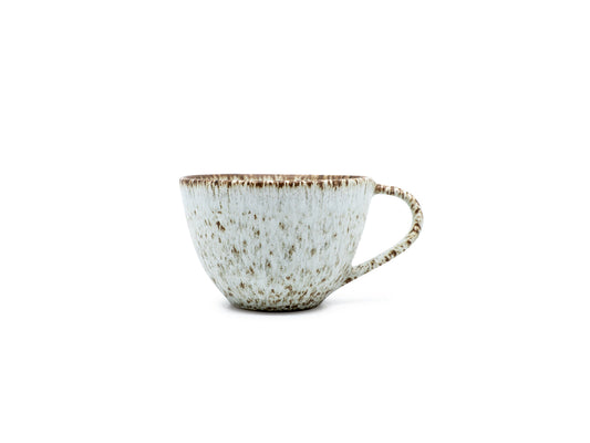 soñho Pontos Cappuccino Tasse graubraun gesprenkelt