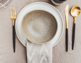 Deserto - Snackschale beige grau