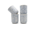 soñho Azul Manchado Espressobecher blauweiss gesprenkelt