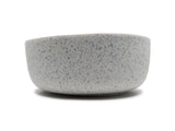 soñho Azul Manchado XL Salatschale blauweiss gesprenkelt