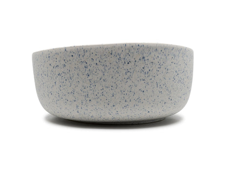 soñho Azul Manchado XL Salatschale blauweiss gesprenkelt