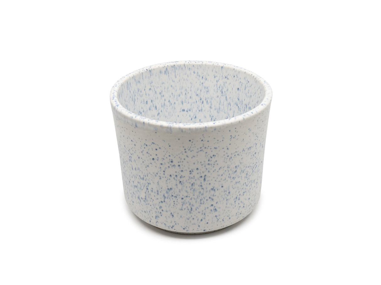 soñho Azul Manchado Blumentopf Ø13 blauweiss gesprenkelt