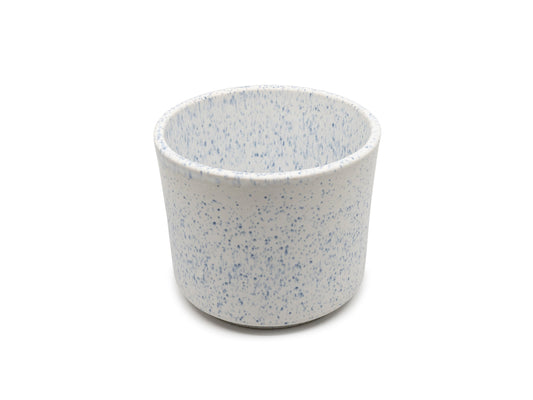 soñho Azul Manchado Blumentopf Ø13 blauweiss gesprenkelt