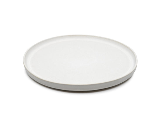 Concha Branca - Teller gross  Ø 26 cm weiss matt