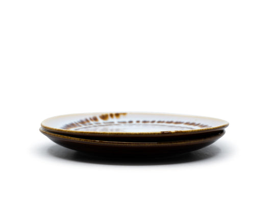 soñho Coral Terroso Teller klein Ø 22 cm terracottaweiss reaktiv