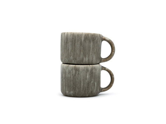 soñho Barrento Espressotasse mit Henkel taupe reaktiv