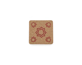 soñho Cortiça Azulejo Kork Topfuntersetzer 3er Set, 19 x 19 cm