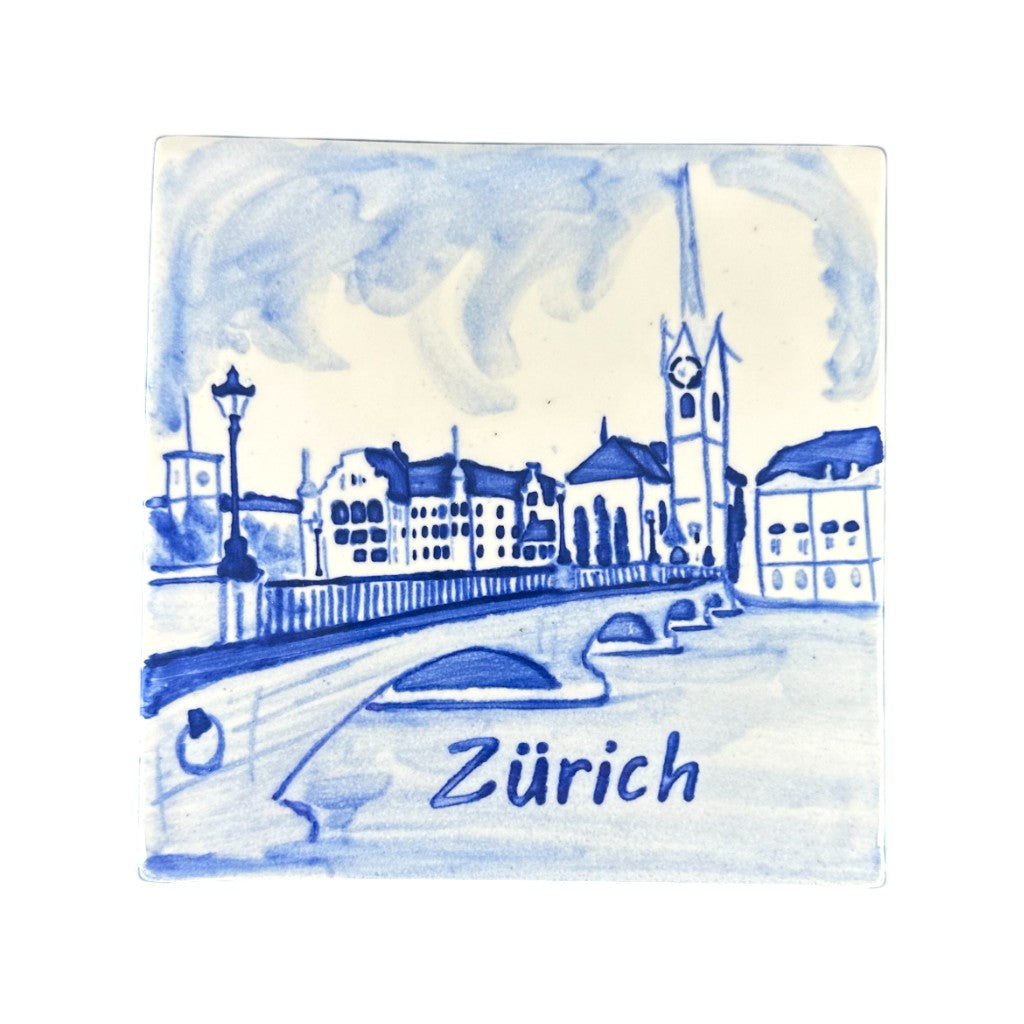 soñho Azulejo Zürich Untersetzer, 13.0x13.0 cm
