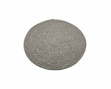 soñho Redondo Tischset rund, grau