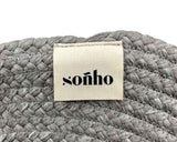 soñho Redondo Tischset rund, grau