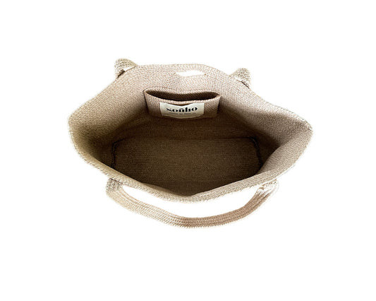 soñho Bolsa Praia Strandtasche, camel