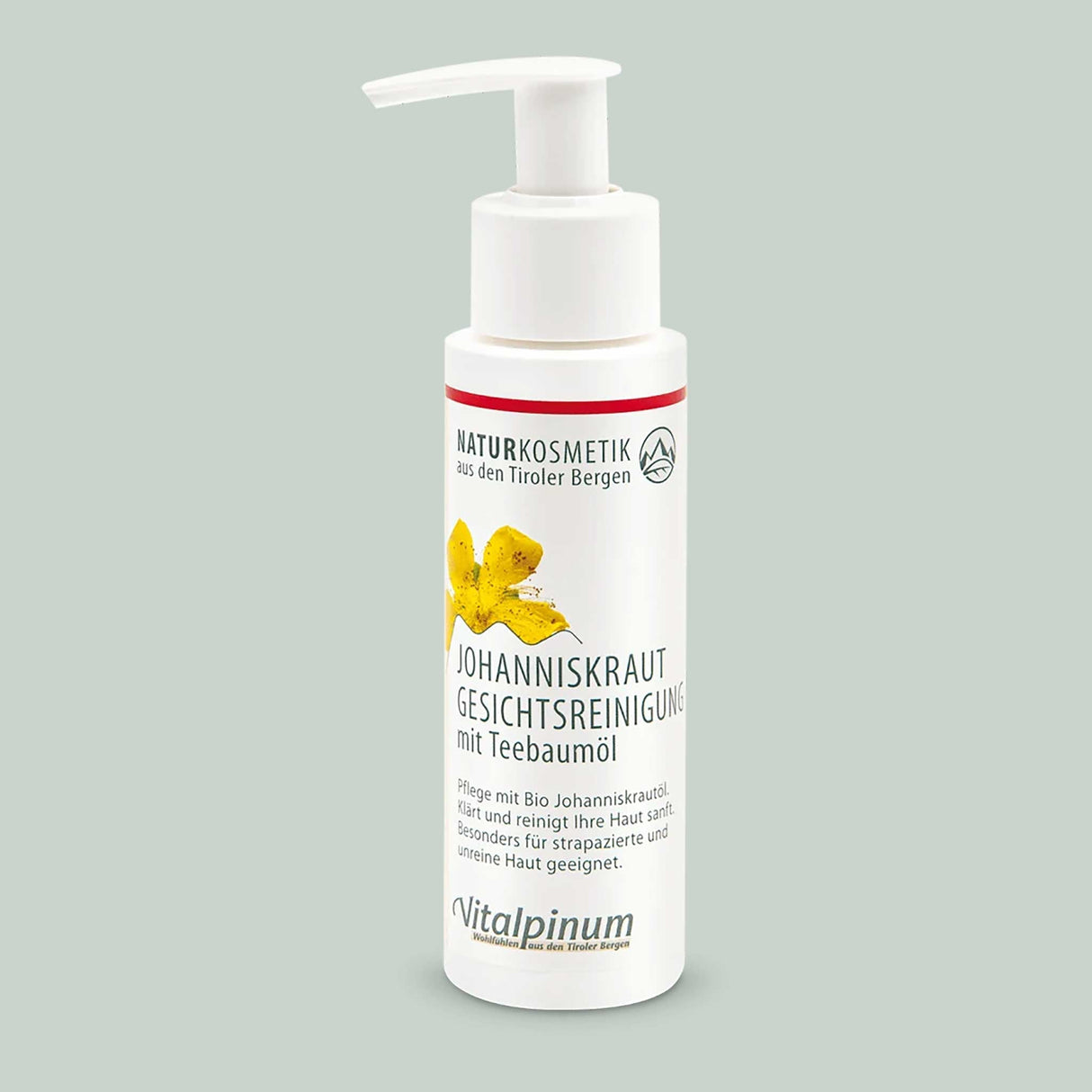 Gesichtsreinigung Unterweger – mit Teebaumöl & Johanniskraut