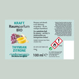 BIO Raumparfum Zitrone & Thymian Unterweger – Natürliche Frische für dein Zuhause