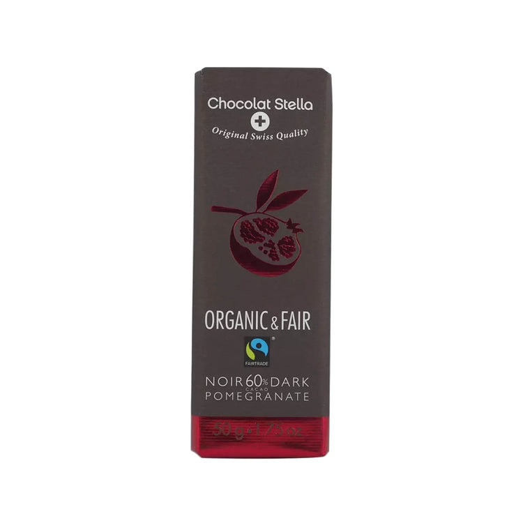 Stella Bernrain Organic & Fair dunkel 60% Pomegranate, 50g