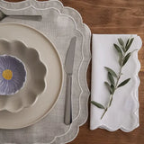 Guarda Stoffserviette 45 x 45 weiss