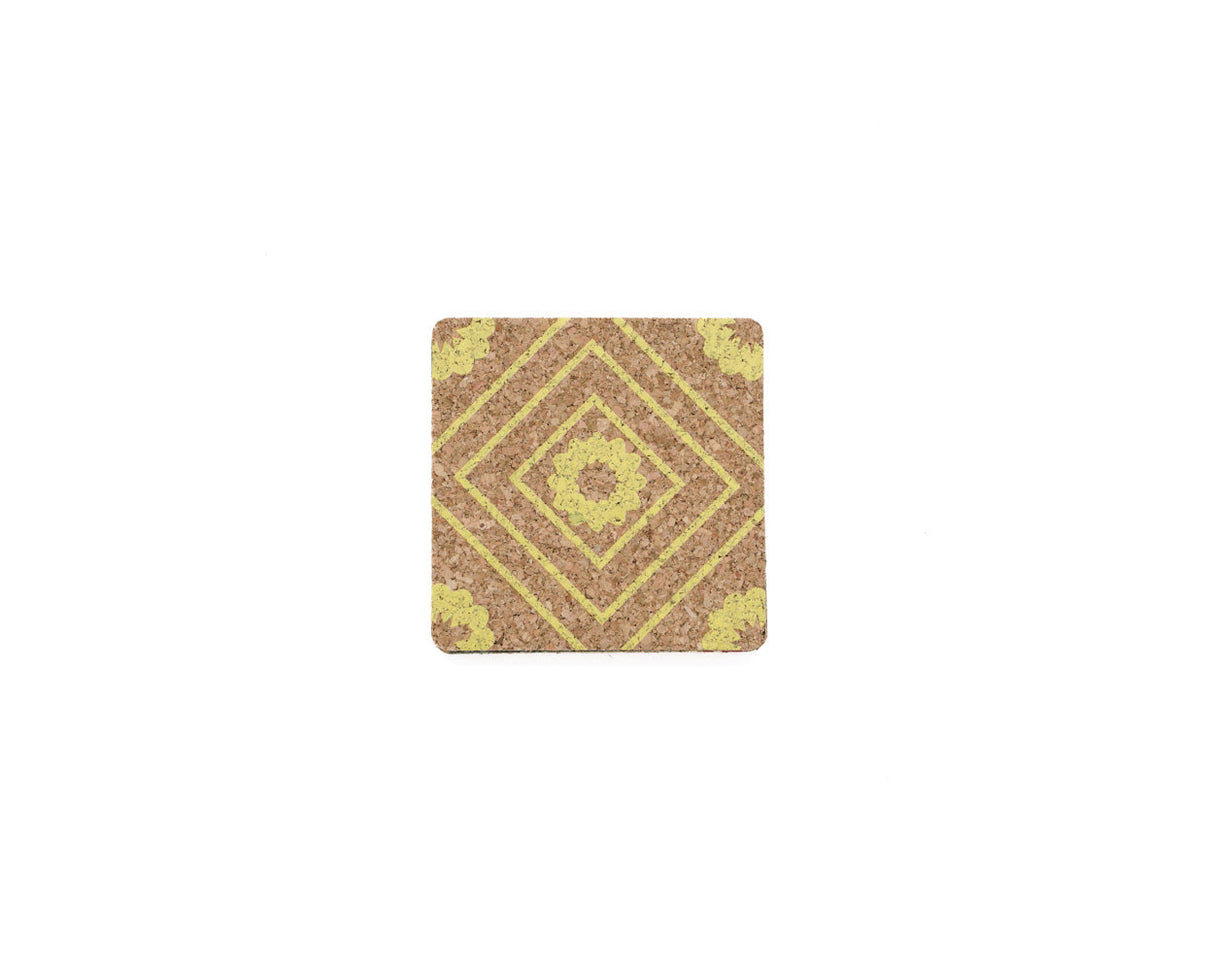 soñho Cortiça Azulejo Kork Untersetzer 4er Set