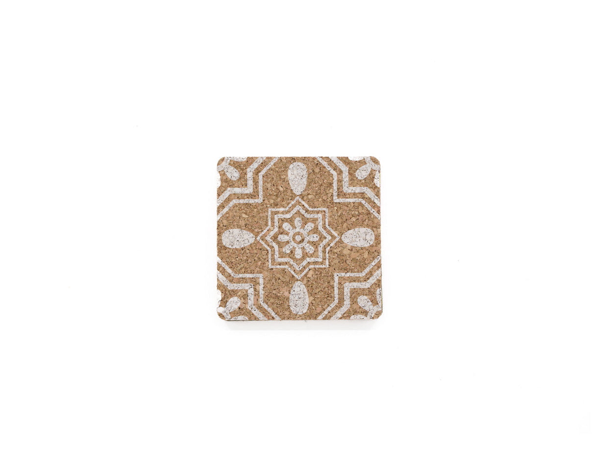 soñho Cortiça Azulejo Kork Untersetzer 4er Set