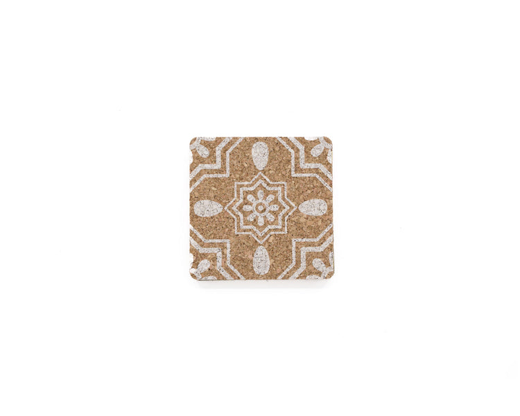 soñho Cortiça Azulejo Kork Untersetzer 4er Set